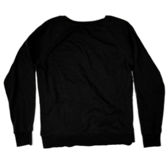 Wears Black, Loves Dogs, Avoids People Graphic Crewneck Sweatshirt - Picture 3 of 3